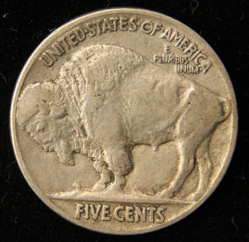 lot 28 image: 1916 BUFFALO NICKEL VF