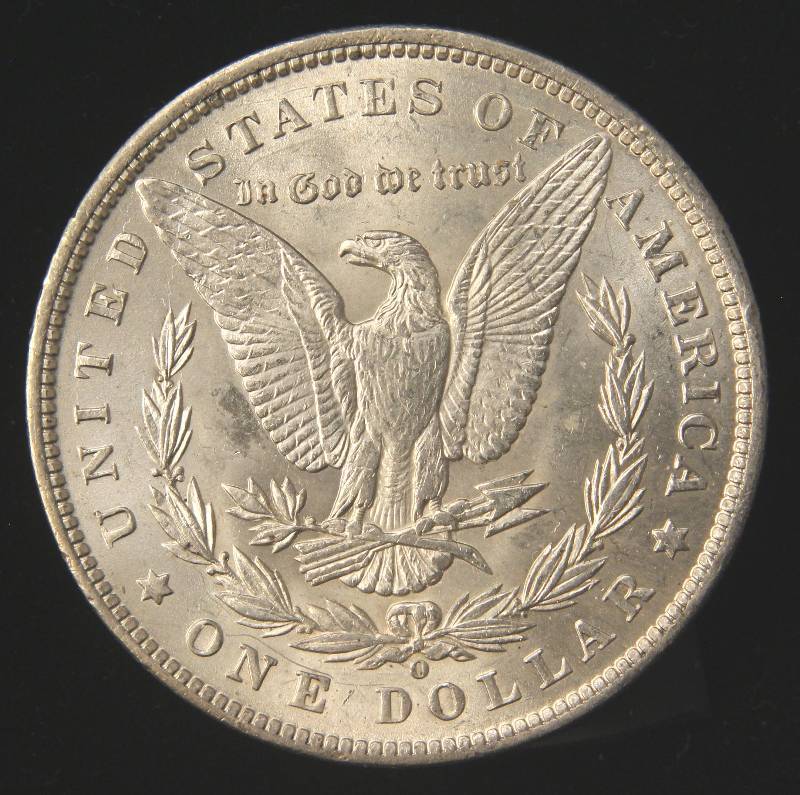 lot 69 image: 1885-O MORGAN SILVER DOLLAR BU UNC