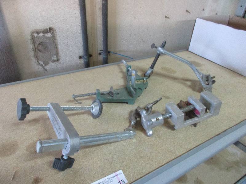 Vise and clamps