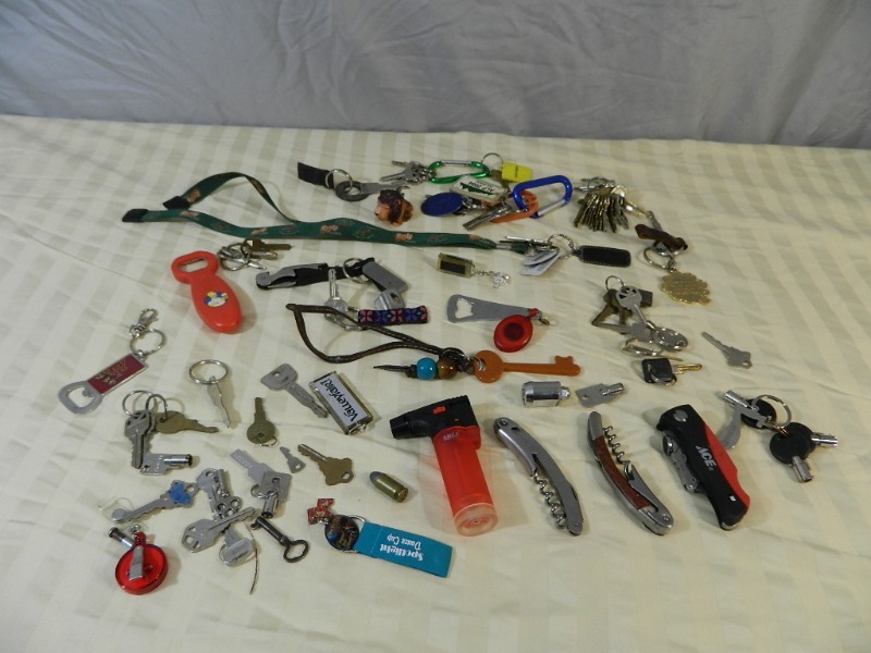 Keys, Knives, and More