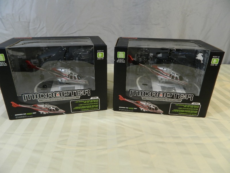 2 New Remote Controlled Helicopters