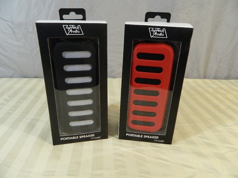 2 New Bluetooth Wireless Speakers