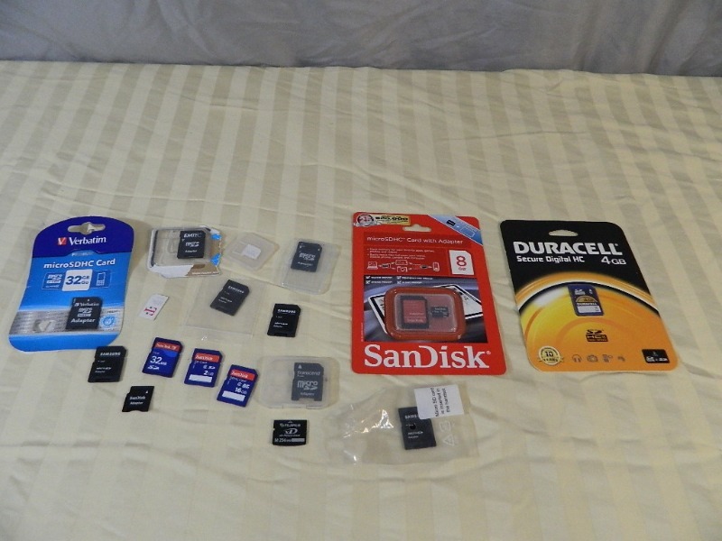 Memory Cards, Adapters, and More