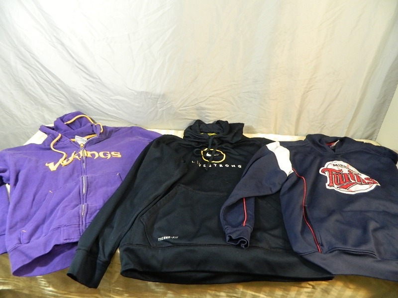 Vikings, Twins, and Nike Sweatshirts