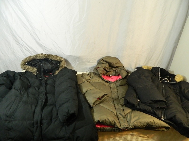 3 Womens Winters Jackets