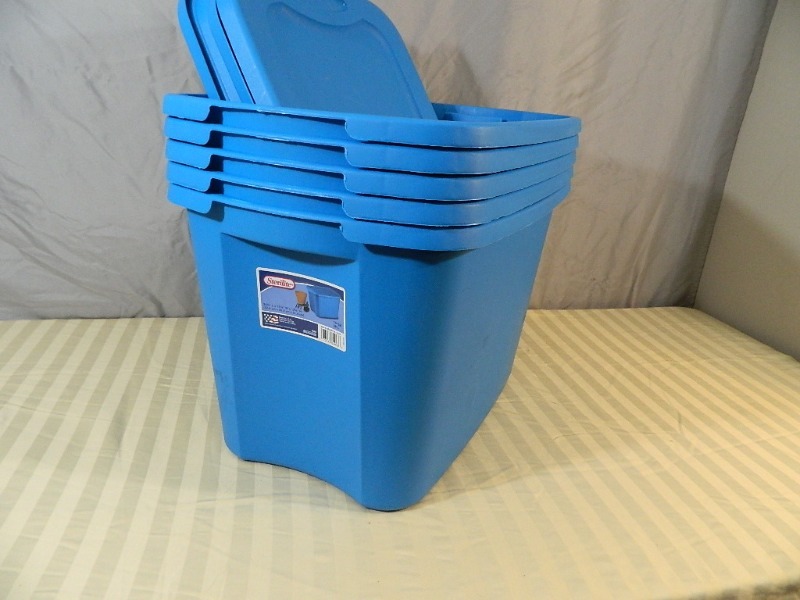 5 Totes with Lids