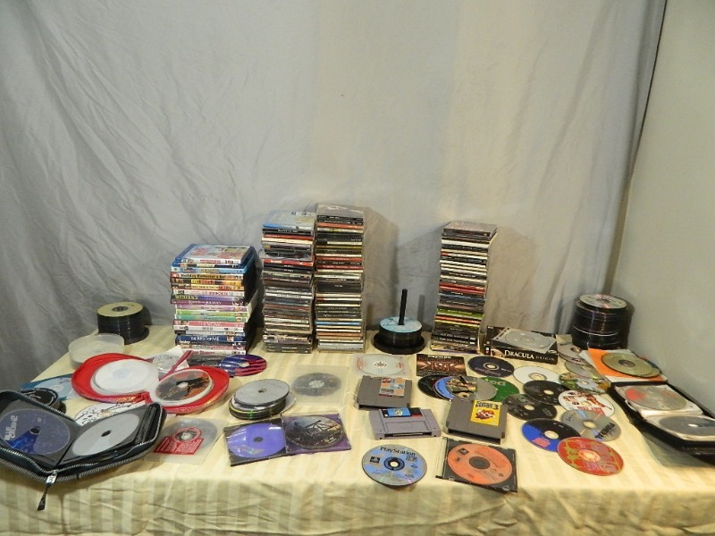 Large Lot of Media