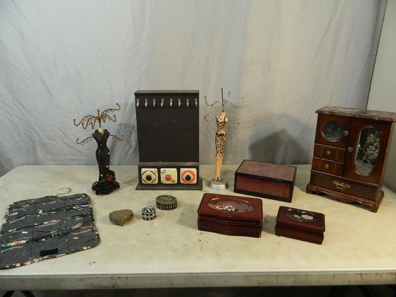 Jewelry Boxes, Jewelry Storage, More