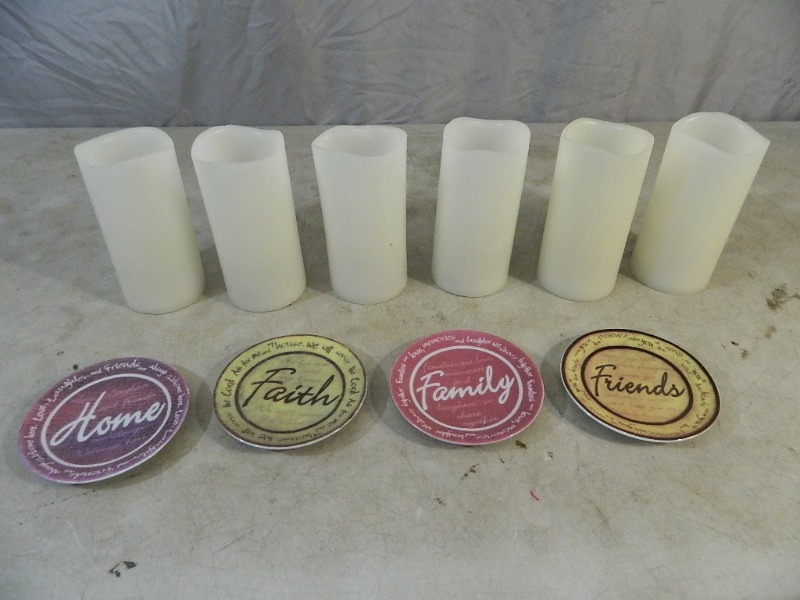 Flameless Candles and Decor