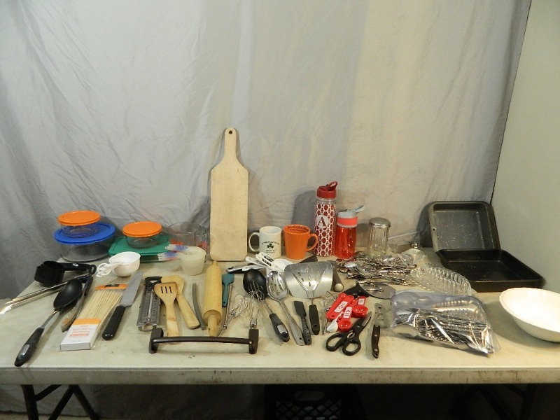 Silverware, Pyrex, and More