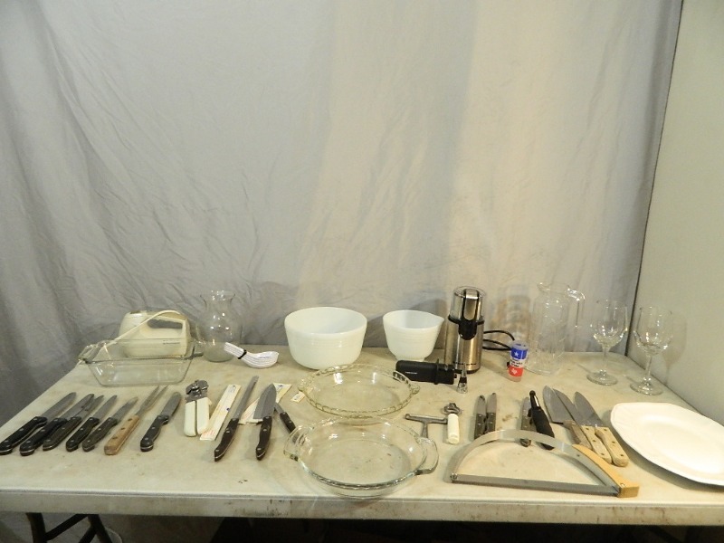 Cutco Knives, Pyrex, More