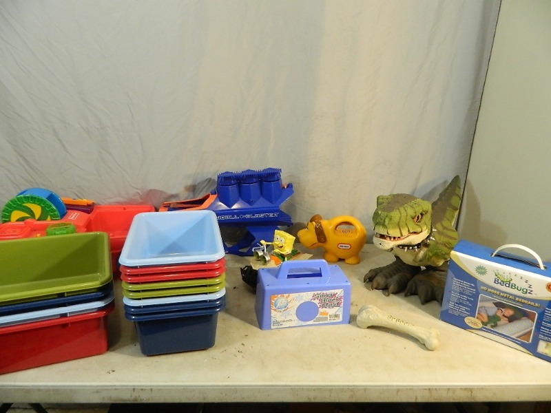 Storage Bins and Toys