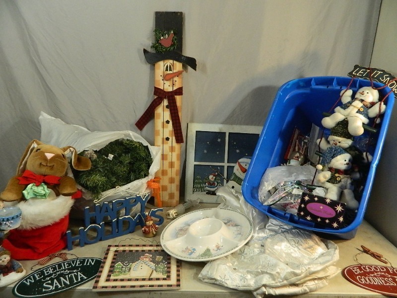 Large Lot of Holiday Decor