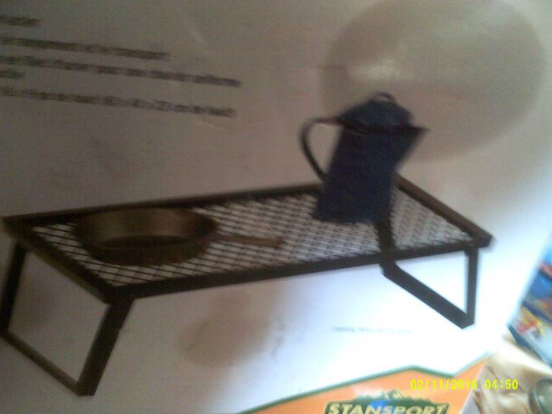 lot 53 image: HEAVY DUTY CAMP GRILL