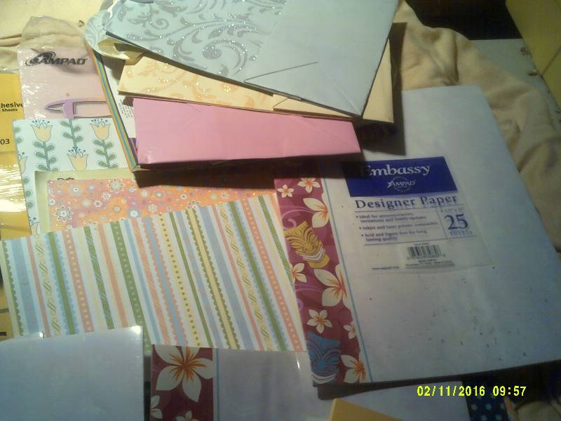 lot 70 image: PAPER SUPPLIES