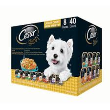 Cesar Home Delights Wet Dog Food, Variety Pack, 3.5 oz. 40 ct