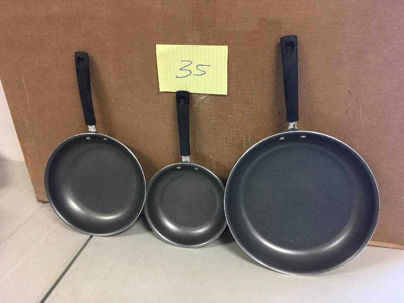 3 Fry Pans