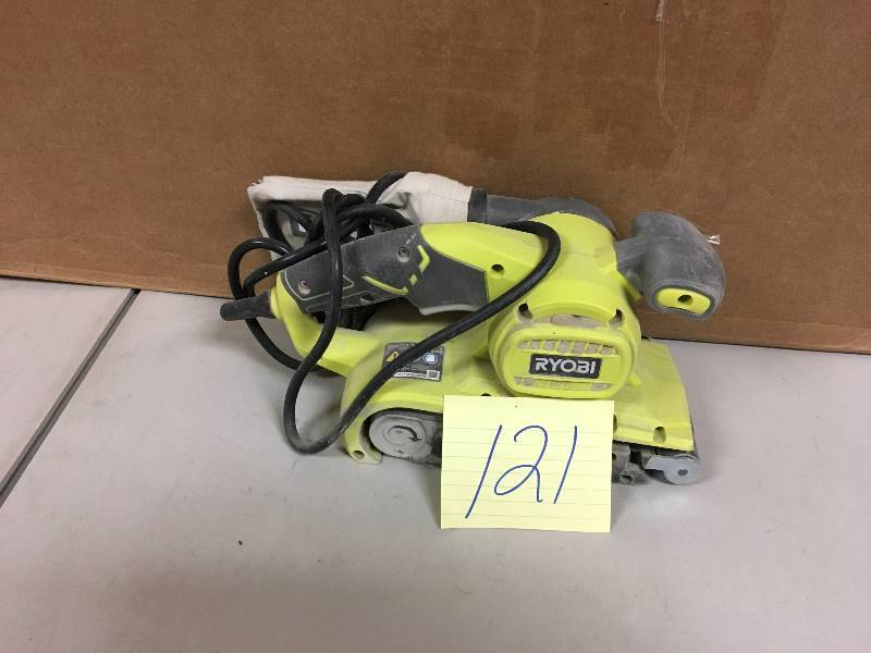 Ryobi Corded Belt Sander used in working condition