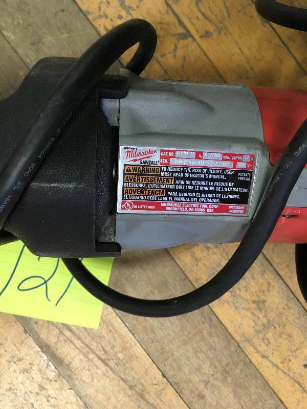 Milwaukee Corded SAWZALL