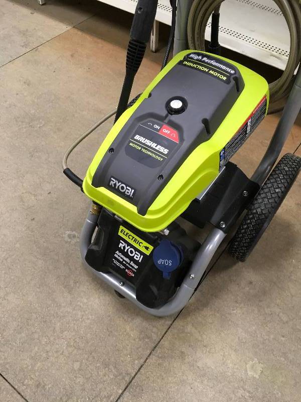 Ryobi 2,300-PSI 1.2-GPM High Performance Electric Pressure Washer open box in like new condition