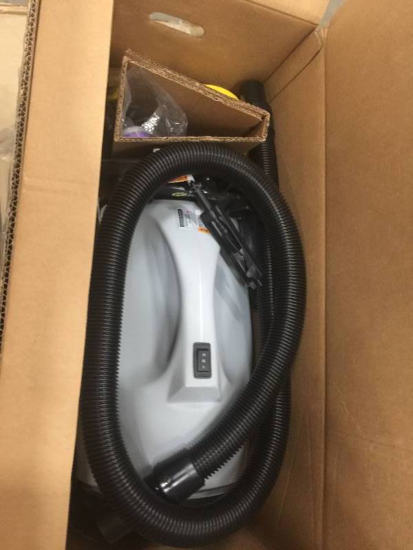 lot 34 image: ProTeam Quiet Pro 10 Qt. Canister Vacuum open box in like new condition