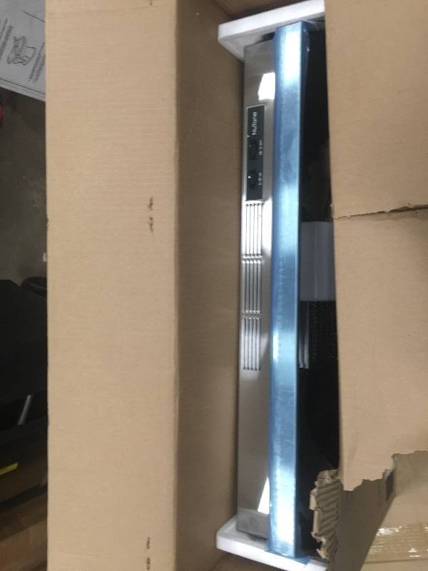 lot 39 image: Nutone 30in. Non-Vented Range Hood in Stainless Steel (silver) open box in new condition