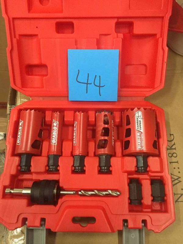 lot 44 image: Diablo 9 PC Hole Saw Set