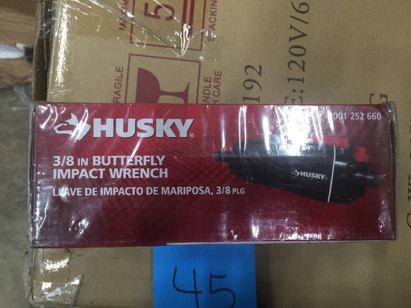 lot 45 image: Husky38in. Butterfly Impact Wrench