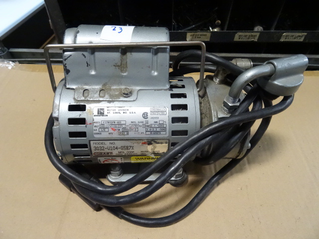 Gast model. 3032-V104-G587X. 115 vo...