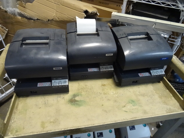 3 Epson receipt printers. M184A. No...