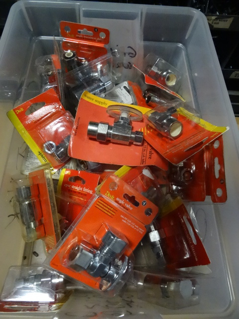 Large variety of plumbing valves an...