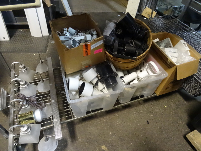 Large variety of mostly track light...