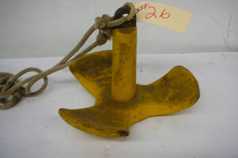 lot 26 image: Anchor & Rope