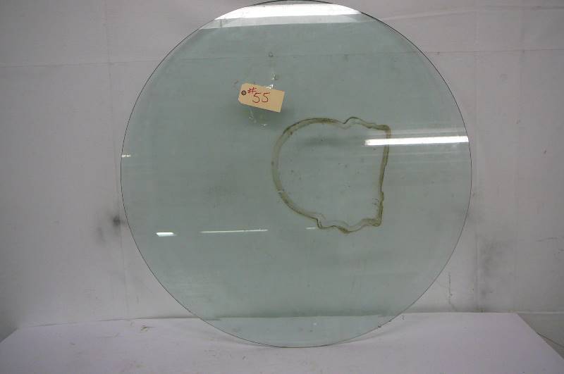 lot 55 image: Round Glass Table Top 38
