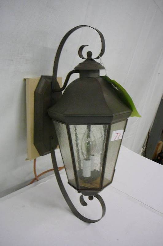 lot 77 image: Light Fixture