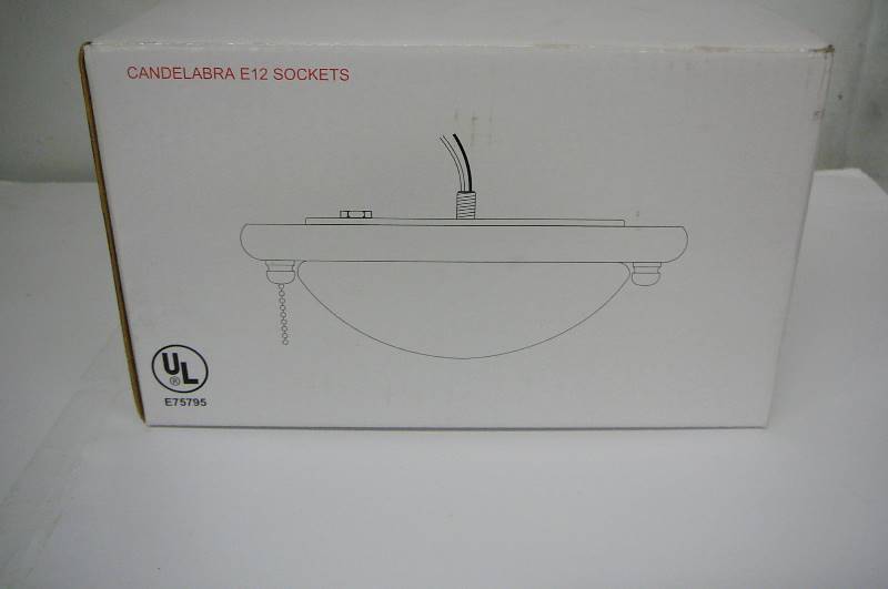 lot 89 image: Light Fixture In Box