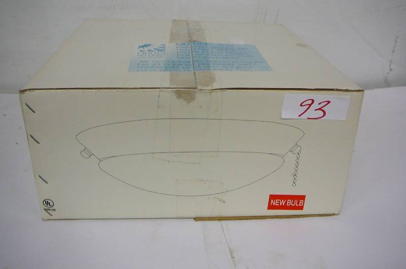 lot 93 image: Light Fixture In Box