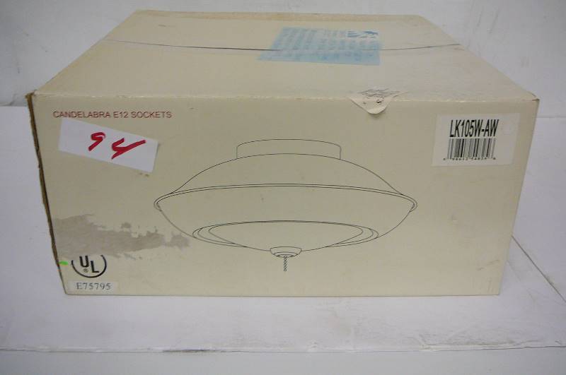 lot 94 image: Light Fixture In Box