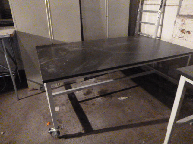 lot 79 image: Table on Casters