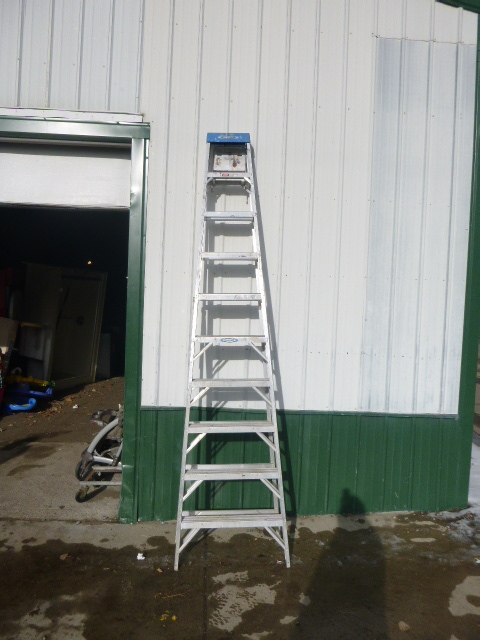 lot 146 image: Werner Aluminum Step Ladder