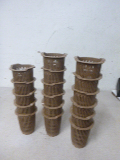 lot 170 image: 17 Flatware Holders