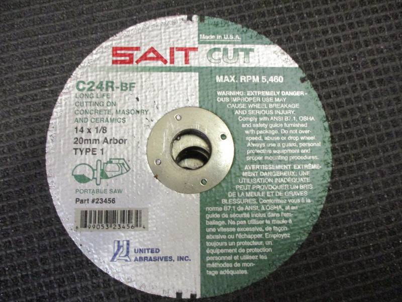 14 Masonary Chopsaw Wheels