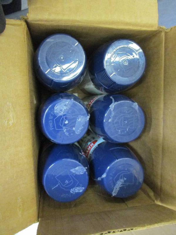 Blue Spray Paint