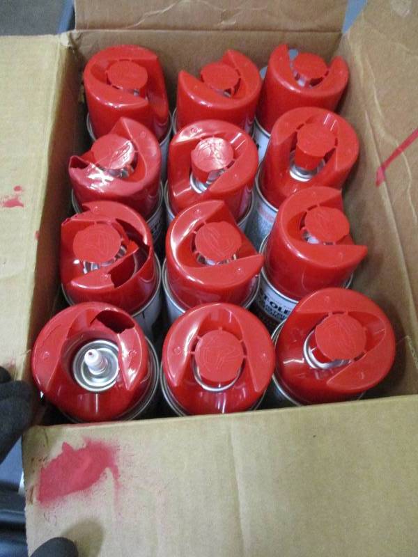 Red Spray Paint