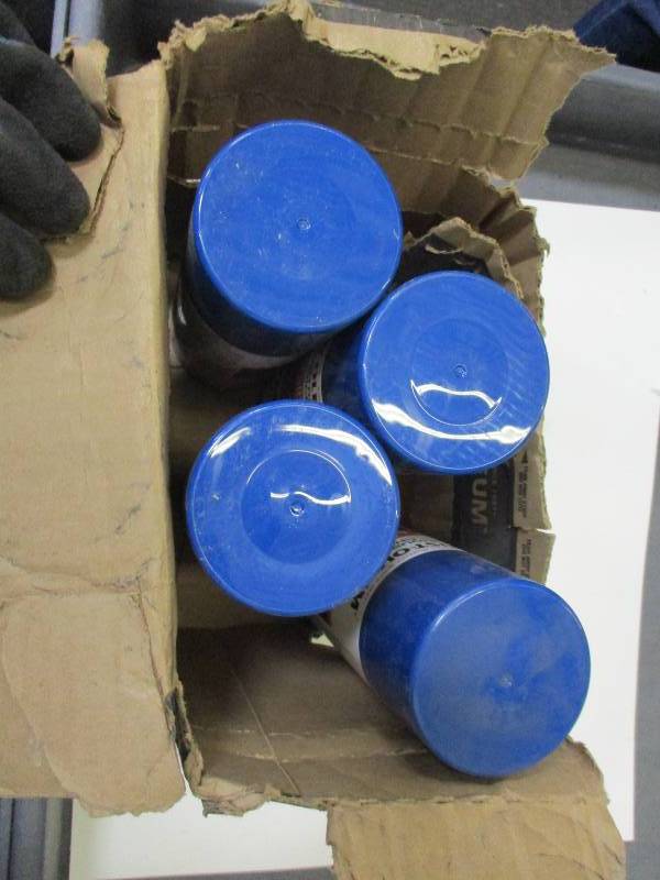 Blue Spray Paint
