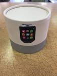 lot 17 image: New Q18 Bluetooth Smart Wrist Watch with Camera - White