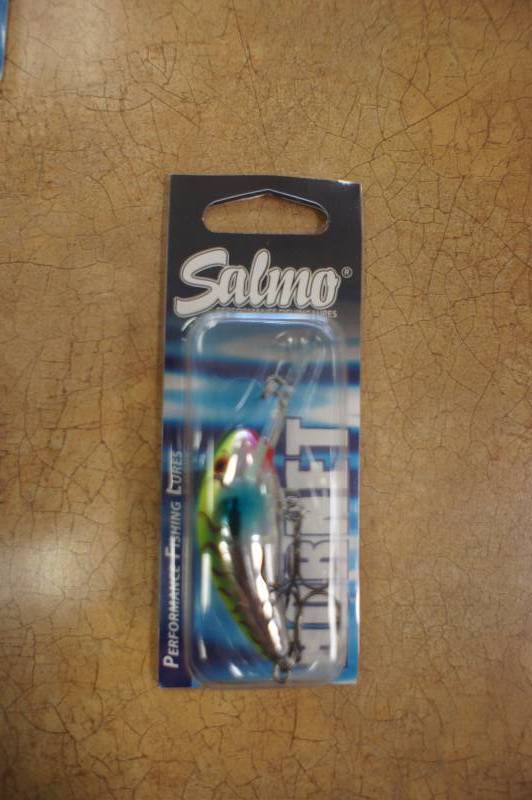 lot 31 image: New, Lot of 12 Salmo Hornet Performance fishing Lures