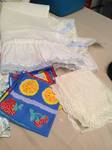 lot 97 image: Kitchen Towels, Wall decor, Painted Dishes