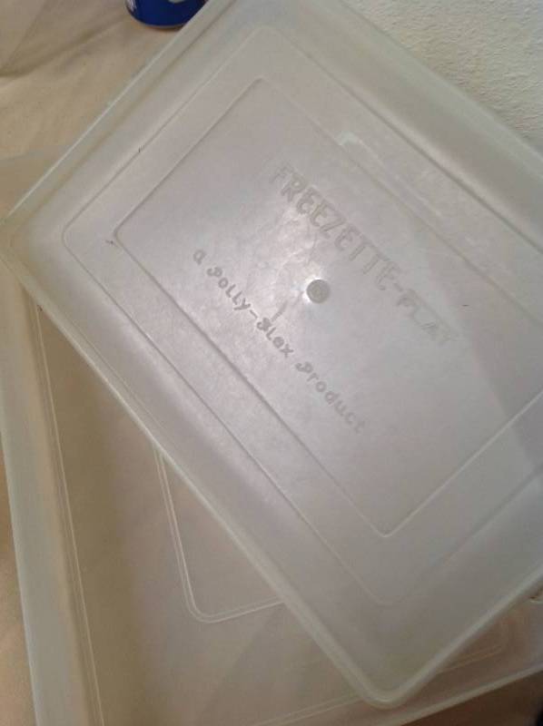 lot 43 image: Vintage - Three Containers with lids and a Drawer Storage Organizer