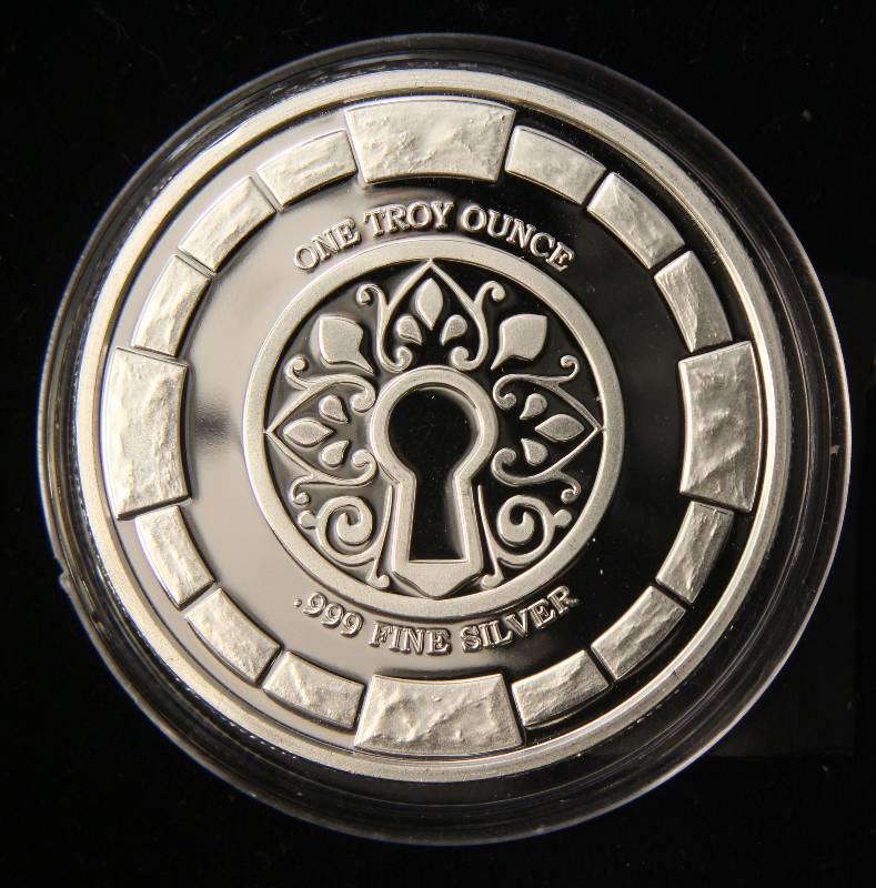 lot 43 image: 1 TROY OZ. .999 FINE SILVER STANSBERRY RESEARCH IN AIRTITE